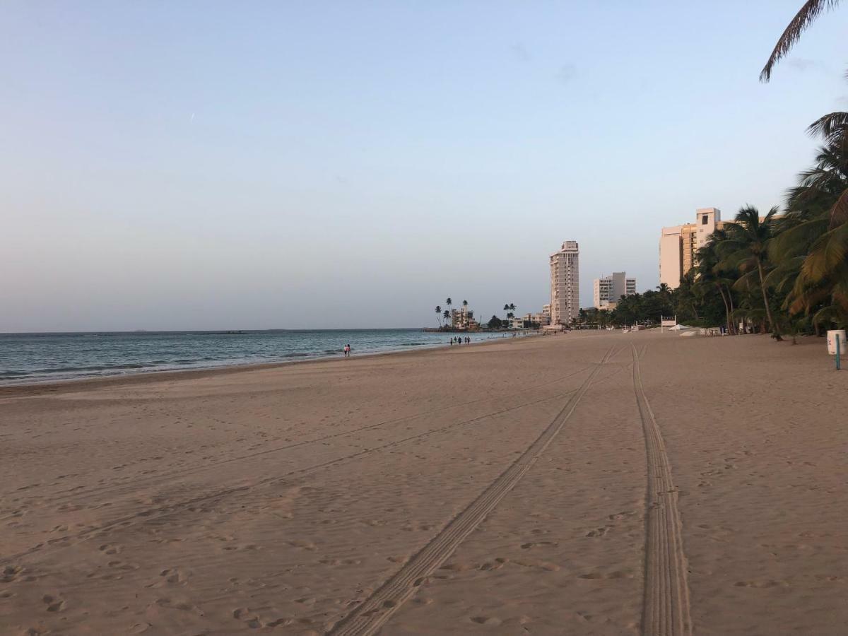 סן חואן Beach Front Beach View 1 Bedroom 2Bathroom Coral Beach Apt מראה חיצוני תמונה